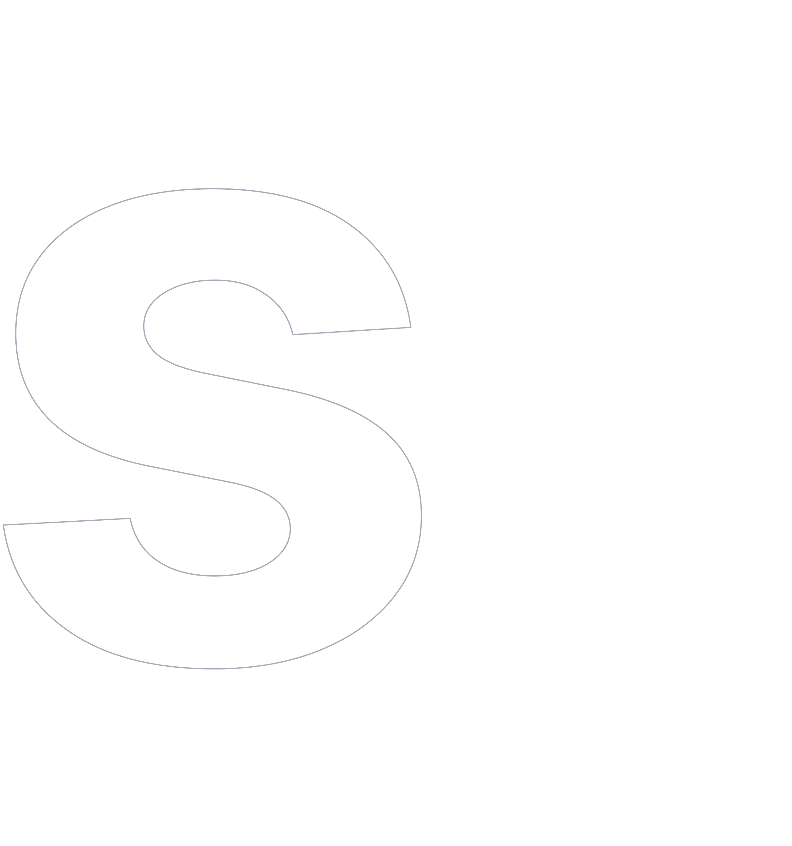 letter s