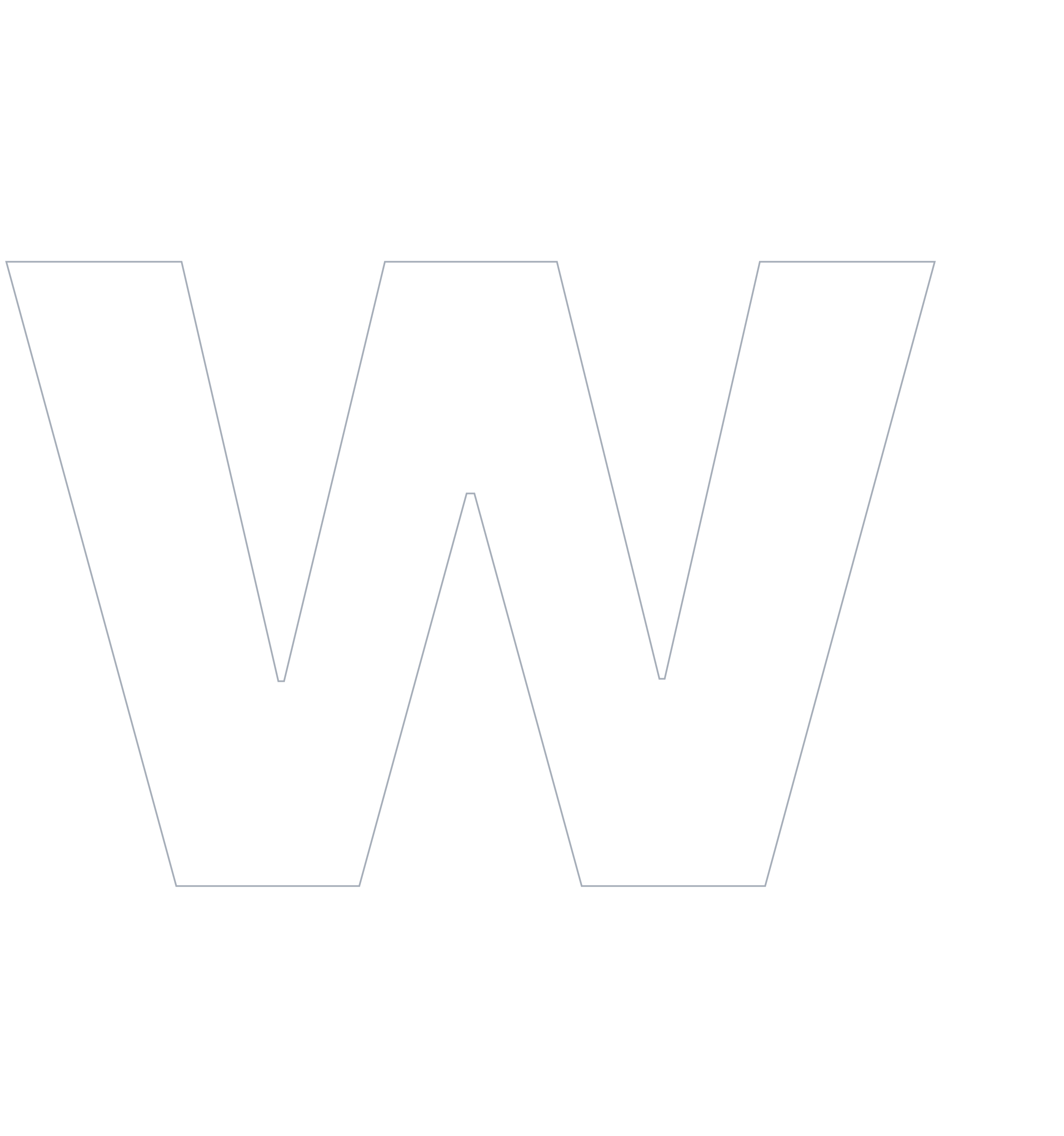 letter w